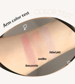 3in1 Three Colors Powder Tray Blush Contouring Waterproof Long Lasting Delicate Natural Face Makeup