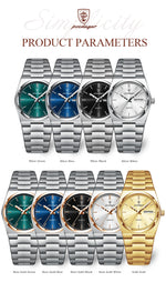 POEDAGAR Luxury Woman Watch Waterproof Luminous Fashion Quartz Ladies Wristwatch Date Week Stainless Steel Women's Watches Reloj