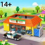IN Stock 71016 71006 Kwik E Mart and Supermarket House Model Bricks Building Blocks Home Decor Toys Birthday Christmas Gifts
