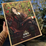 Lord Of Mysteries Poster Waterproof HD Art Wall Decal Self-Adhesive Print. Aesthetic Home Room