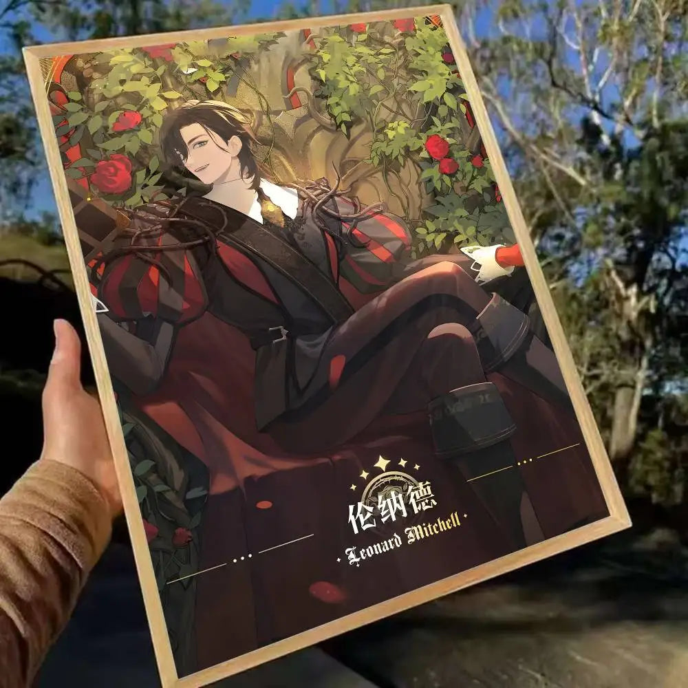 Lord Of Mysteries Poster Waterproof HD Art Wall Decal Self-Adhesive Print. Aesthetic Home Room