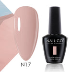 NAILCO 15ml Top Coat And Base Coat Art Design Gel Nail Polish Top Base Coat UV LED Soak Off Gel Nail Varnish
