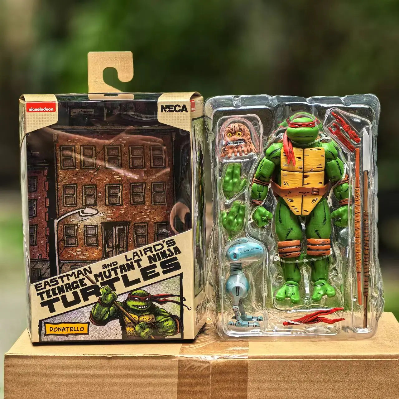 2025 New Model NECA Ninja Turtles Anime Returns To New York Action Doll Tmnt Leo Raphael 15cm Toy Doll Children'S Birthday Gift