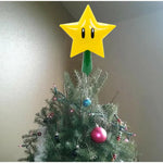 20CM Super Star Light Figure Handheld Christmas Tree Topper Decoration Star Pendant Peak Xmas Tree Top Desk Lamp For Gifts
