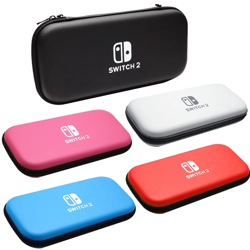 2025 SET New Nintendo Switch 2 Travel Carrying Bag Protective Cover Hard Shell Pack Game Travel Storage Bag Joy-Con Protective Cover