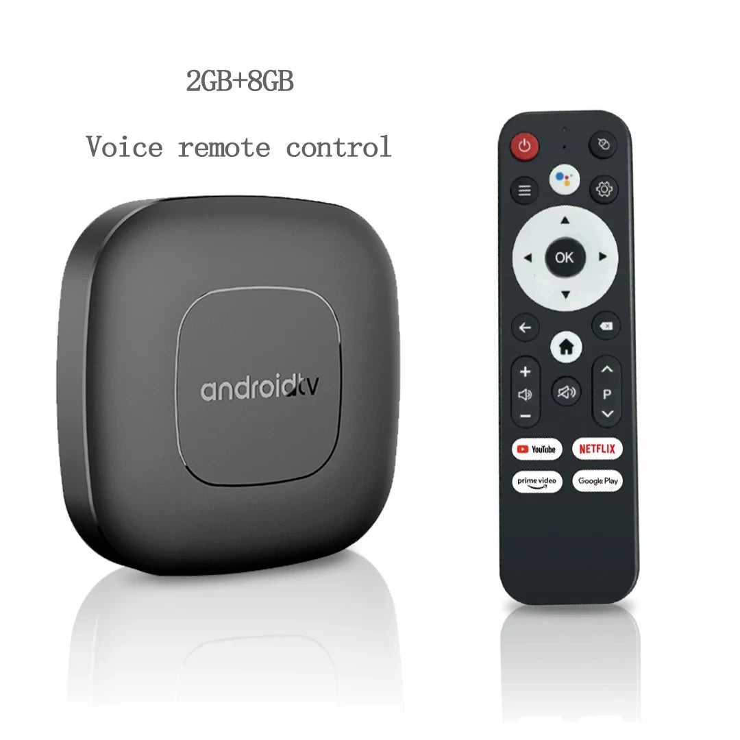 Smart Home Theater TV Box Android13  Allwinner H313 Google Assistant Netflix Streaming Bluetooth Media Player 2.4G/5G Wifi