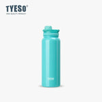 Tyeso Thermos Bottle Portable Sport Vacuum Flask Travel Stainless Steel Thermal Water Bottle Keeps Cold and Heat Thermal Mug