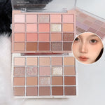 20-color eye shadow tray, cigarette powder, rose tray, warm and warm, and the atmosphere is tender and the powder is not flying