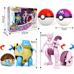 Pokemon Ball Variant Toys Model Pikachu Jenny Turtle Pocket Monsters Pokemones Action Figure Toys Children boy girl Gifts toy