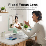 【RU】 UGREEN 2K Web cam with Microphone, Full HD 2K, Auto Light Correction, Video Webcam for Streaming