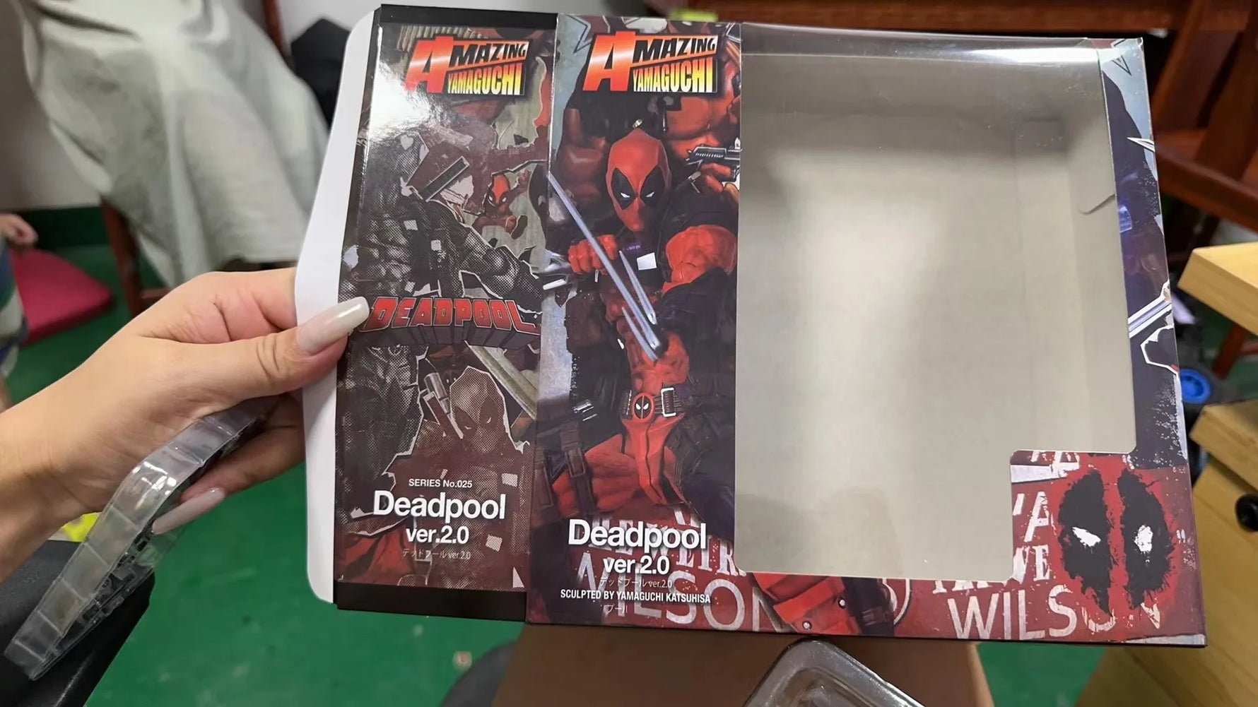 new Marvel Premium Edition Deadpool 025EX Action figure Yamaguchi Ver.2.0 series movable joint model toy collection boy gifts