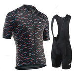 Morvelo-Bicycle Jersey Set, Breathable Bike Uniform, Quick Dry Cycling Clothing, MTB Clothes, Bicycle Shirt