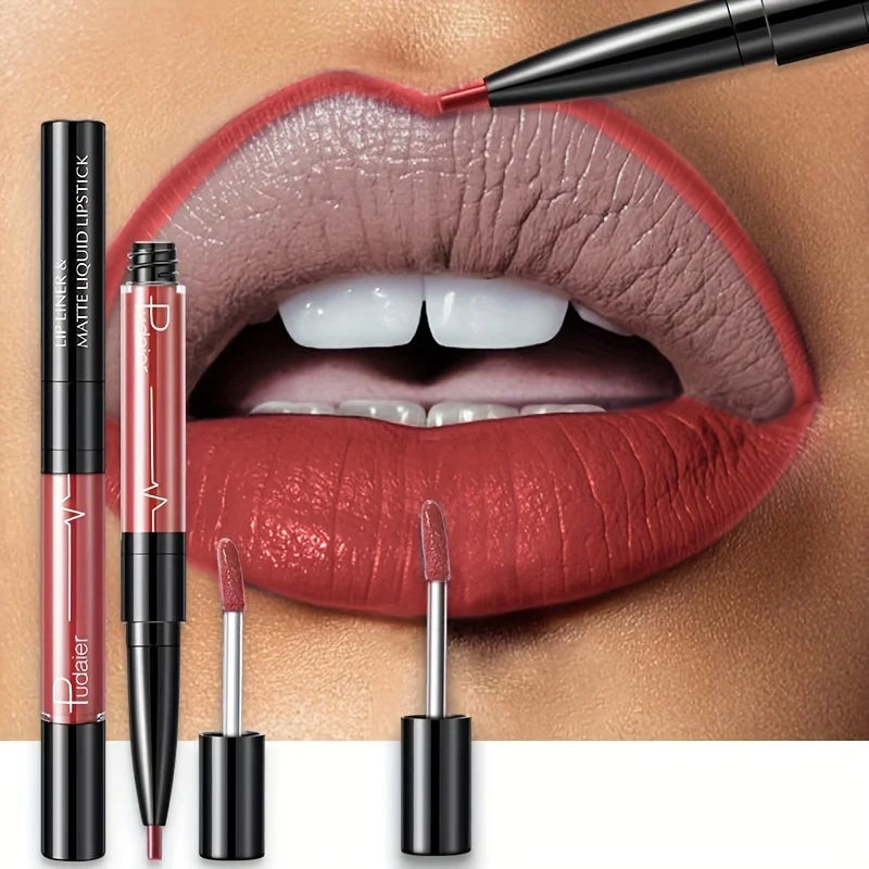 Ultra-Precise Waterproof Lip Liner - Lip Liners with High Pigment, Smooth, Sweatproof, Long-Lasting Wear for Perfect Lip Contour