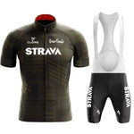STRNVN Men's Summer MTB Cycling Jersey Set – Breathable Short Sleeve Bike Outfit