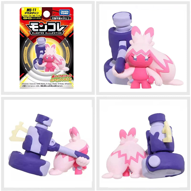 Original Pokemon Figurine Toys Anime Lapras Clodsire Mimikyu Gholdengo Tinkaton Flutter Mane Mini Resin Collection Model Dolls