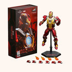 ZD Toys Marvel Studios Iron Man MK3 Action Figure MK35 MK24 MK40 MK38 Tony Stark Ironman Figure Action Collect Toy Gift