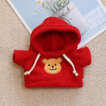 Labubu Doll Clothes Hoodie Labubu Idol V1 V2 Dolls Clothing Accessories 15/17cm Plush Doll Universal