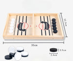 Wooden Billiard Board Game Foosball Winner Games Table Hockey Game Catapult Chess Parent-child Interactive Fun Competitive Toy