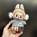 Mini Doll'S Clothes Outfit Accessories For Korea Kpop Exo 15-17cm Labubu Idol V1 V2 Overalls set Clothing Gift