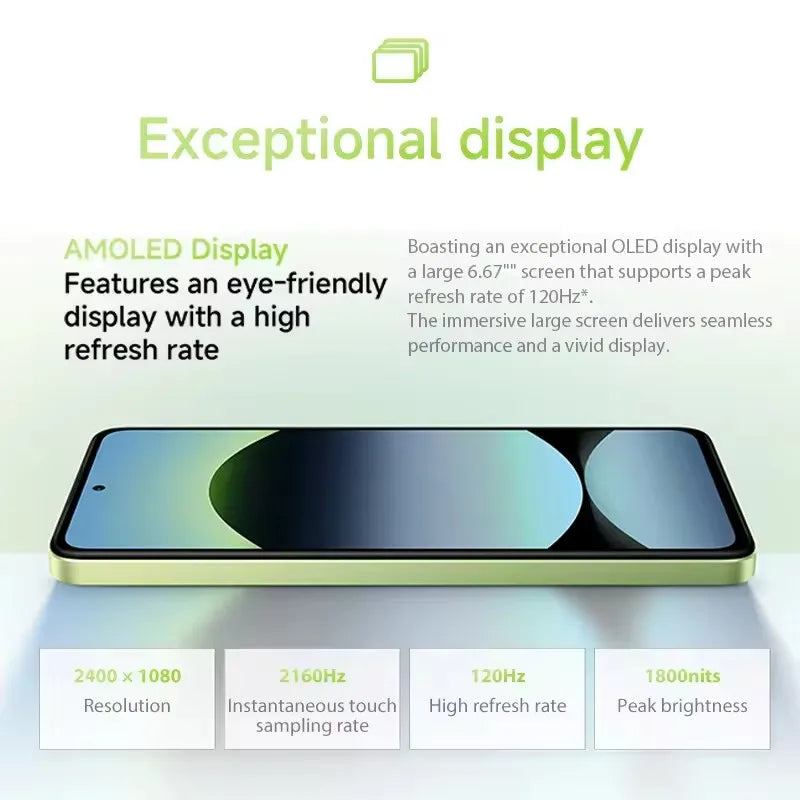 Global Version Xiaomi Redmi Note 14 4G Smartphone 6.67