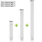 Under Cabinet Dimmable LED Motion Sensor Night Light USB Charging Magnetic Induction Lamp for Bedside, Wardrobe, Stairway
