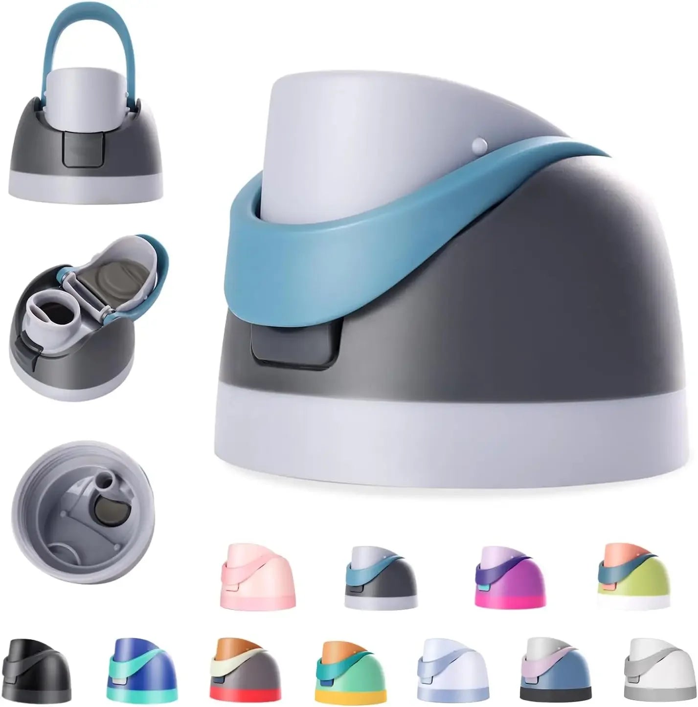 Replacement Lid for Owala Freesip Water Bottle Compatible with Owala Lid Cap Premium Accessories for 16oz 24oz 32oz 40oz Bottles