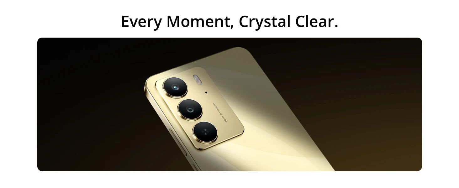 Global Version realme C75 6.72'' 90Hz FHD Display 50MP AI Camera 5828mAh Battery 45W Charge IP69 100% Original Cell Phone NFC