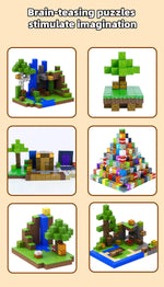 Magnetic building blocks toy storage box set - DIY assembly toys for children - building blocks for playing with tables