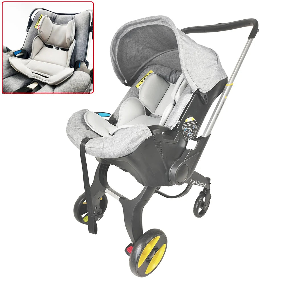 Infant Seat Cushion For 4 In 1 Carseat Doon Fooofoo Pushchair Baby Basket Crib With Pillow Adjustable Baby Car Seat Accessories