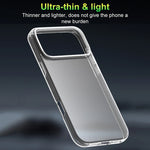 Ultra Thin Clear Shockproof Phone Case For iPhone 17 Pro Max Transparent Soft Silicone TPU Cases For iPhone 17 Air Back Cover