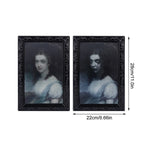 Changing Face Ghost Halloween Decoration Horror Craft Supplies Party Decor Halloween Theme Party Props 3d Ghost Picture Frame