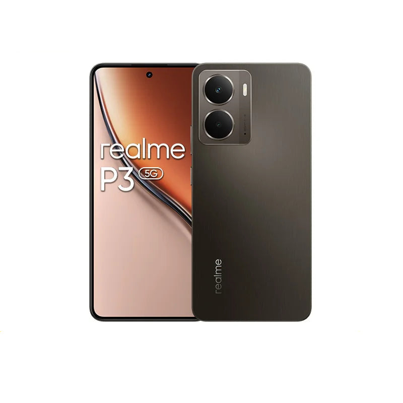 Realme P3 5g Smartphone Android Ai Snapdragon 6 Gen 4 6.67'' 120Hz Amoled Display 5260Mah Battery 50Mp Ai Camera Global Version