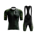 RX MAVIC Men's Summer Cycling Set – Breathable Short Sleeve Road Bike Jersey & Shorts for Team Training