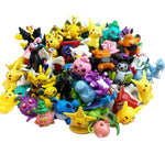 24pcs Pokemon Figure Different Styles Tomy Model Collection 2-3cm Pikachu Anime Pokeball Poke Ball Go Elf Toys Dolls Child Gift