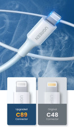 UGREEN MFi USB to Lightning Cable for iPhone 14 13 12 Pro Max 2.4A Fast Charging for iPhone for iPad Phone Data Cable