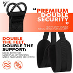 Premium Pull-Up Assistance Bands Set Resistance Strap Elastic Hanging Rope Pull Bar Fitness Home Men's Auxiliary Latex Workout Band