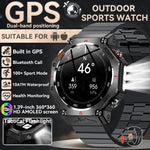 2025 New T-Rex 3 Ultra GPS Men SmartWatch 10ATM Waterproof Built-in Dual-band GNSS Compass Military Sport Flashlight Smart Watch