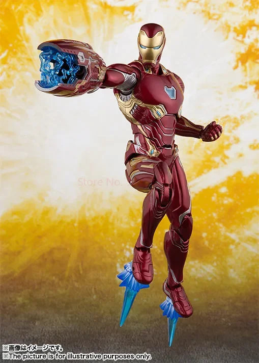 Marvel Comics Avengers 3 Infinite War Mk50 Shf Iron Man Activity Doll Model Children Christmas Birthday Gifts Toys Gifts