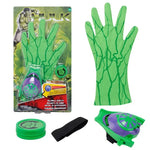 Super Heroes Figures Toy PVC Ironman Hulk Captain America Launcher Toys Gloves Kids Brinquedos Gift