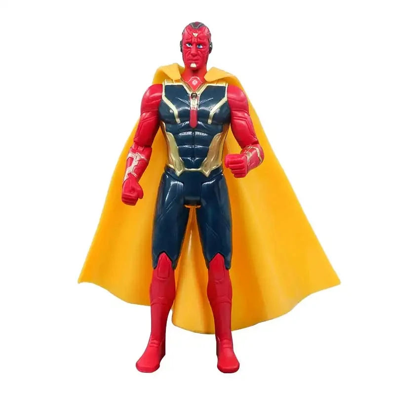 Avengers Hero Iron Man Spider Man Captain Marvel Thanos Deadpool Hulk Loki Action Figures Model Dolls Christmas Gifts Kids Toys