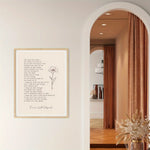 Simple Trendy Text Printing Poster, Simple Canvas Wall Decoration, Modern Art Home Decoration, Living Room Decoration