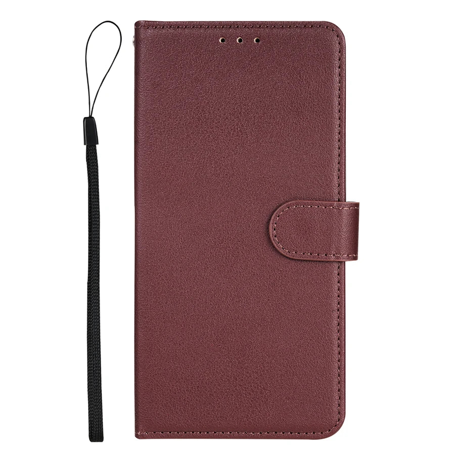 Wallet Flip Leather Case For For Samsung Galaxy A05s A06 A07 A12 A13 A14 A15 A16 A17 A24 A26 A34 A35 A36 A52 A53 A54 A55 A56