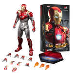 ZD Toys Iron Man MK15 MK16 War Machine MK2 Action Figure Iron Man Mk47 MK35 Red Snapper 1/10 Scale Iron Man Collections Gift