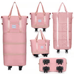 Travel Bag Backpack Large Capacity Disassembly Universal Wheel Storage Bag Luggage  Portable Double-layer Checked Bag with Wheel