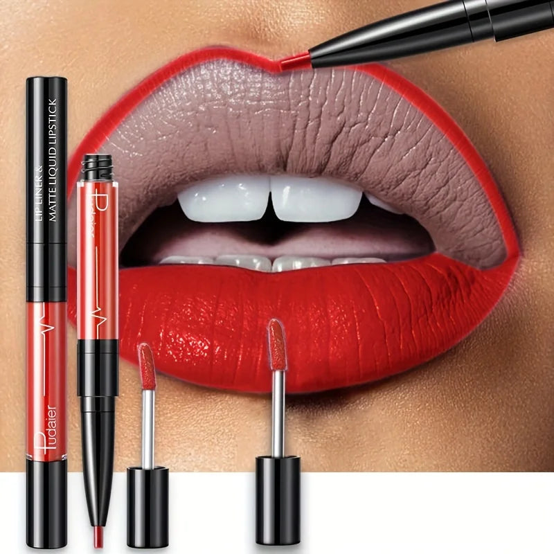 Ultra-Precise Waterproof Lip Liner - Lip Liners with High Pigment, Smooth, Sweatproof, Long-Lasting Wear for Perfect Lip Contour