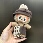 Mini Plush Doll'S Clothes Outfit Accessories For Korea Kpop Exo 15-17cm Labubu Idol Overalls set Clothing Gift
