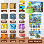 Magnetic Building Blocks Mine World Magnet Cube Set for Boy Girl Kid Age 3+ DIY Model Children Stem STEM Sensory Toy Gift