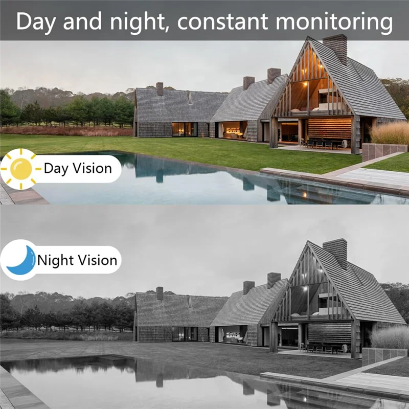 ELECT-Doorbell Camera PIR Motion Detection, Video Intercom Two-Way Audio, NO Wifi/APP, Timbre Con Camara Para Puerta Inalambrico