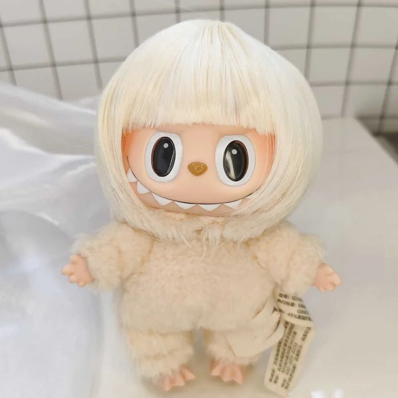 Short Hair Wig For Labubu V3 V2 V1 For 1/3 BJD Dolls Fisherman Hair Bobo hair Wig for Labubu Doll's Accessories