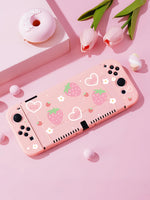 Switch Protector Case for Nintendo Switch OLED, NS Game Accessories,Handheld Separable Shell for NS Joycon, Switch Cover